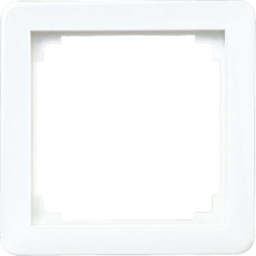 CD 590 ZA WW Zwischenrahmen RJ45, Serie CD, alpinweiß