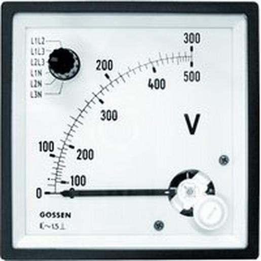 9650069650 Spannungsmesser mit Umschalter Typ EQB 9