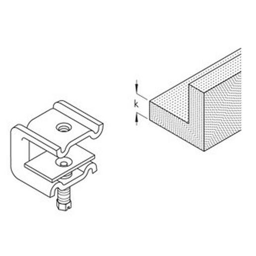 MKD 40E Montageklemme