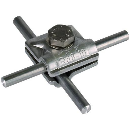 MVK 8.10 SKM10X30 FSC AL MV-Klemme Al f. Rd 8-10mm m. Sechskantsc