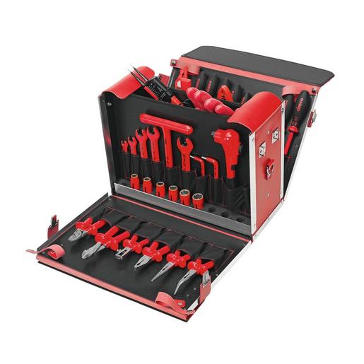 170378 1.000 V Leder-Werkzeugkoffer Elektro-Sic