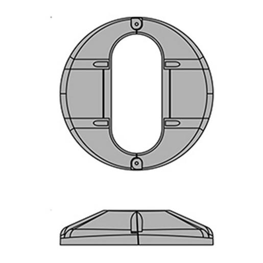 310921 Flanschabdeckung AMON AN-96