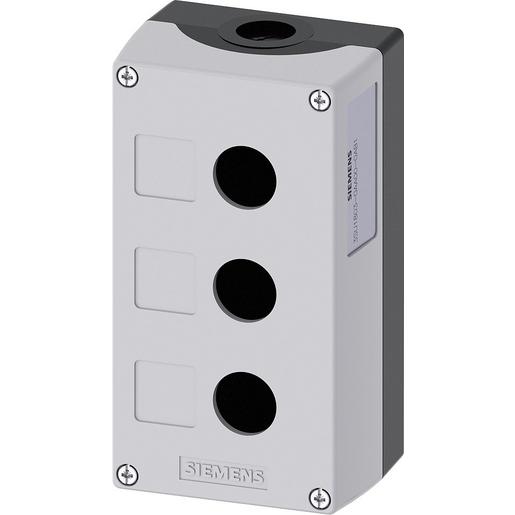 3SU1803-0AA00-0AB1 Gehäuse für Befehlsgeräte, 22mm, rund, K