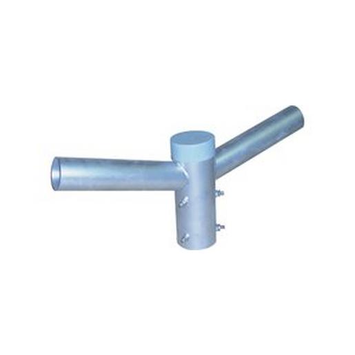 600/2 Montagezubehör Mastaufsatz 2-fach 180° ø