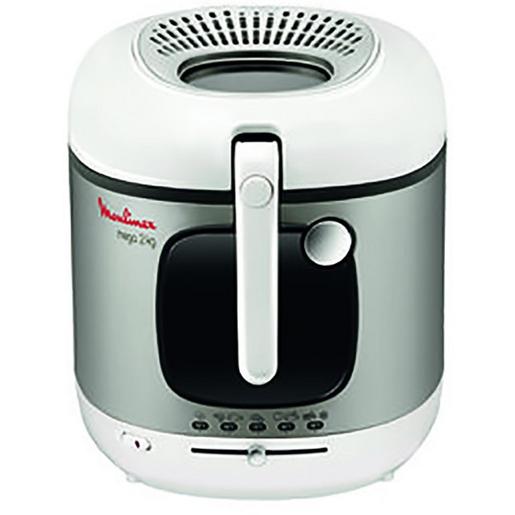 AM4800 Fritteuse Mega, Weiß/Edelstahl