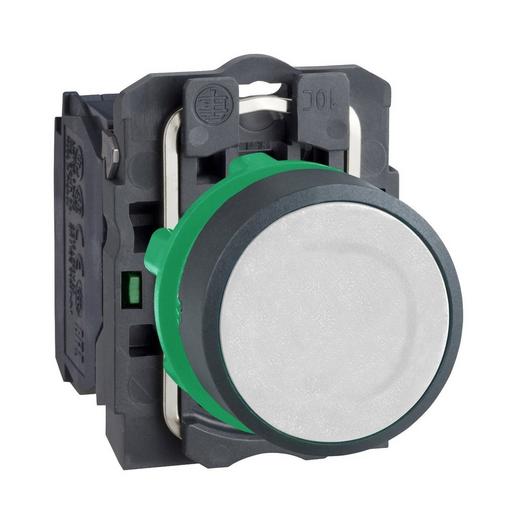 XB5AA11 Drucktaster, Harmony XB5, Kunststoff, we