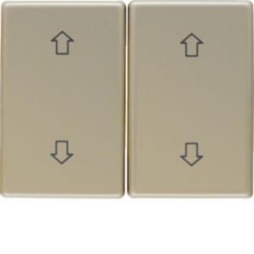 14340301 Wippen m Aufdruck Pfeile Arsys hellbro