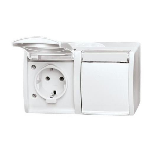 20/2 EWN-54 SCHUKO® Steckdose 2-fach