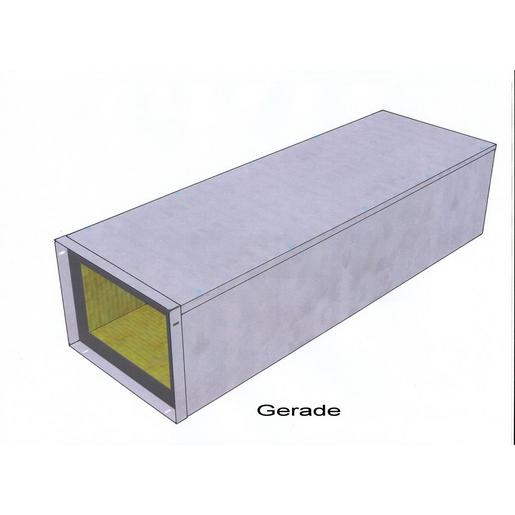 Kanal Easy I 30 - 160 x 100 EASY Brandschutzkanal, I 30, Gerades Stü