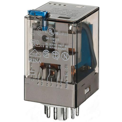 60.13.9.024.0240 Relais mit Steckanschlüssen, 3 Wechsler-