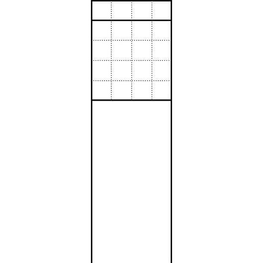 BG/SR 611-4/5-0 SM BG/SR 611-4/5-0 SM Freistehender Briefka