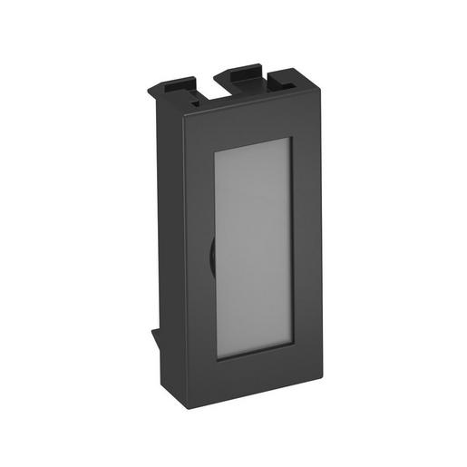 ADP-BF SWGR0.5 Blinddeckel 1/2 Modul mit Beschriftungsf