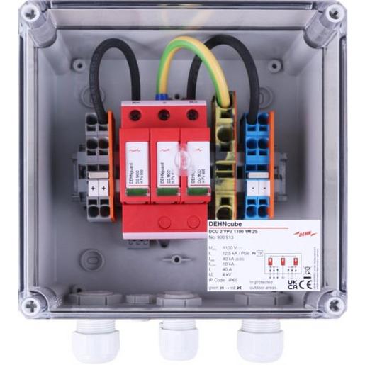 DCU 2 YPV 1100 1M 2S GAK im Gehäuse IP65 f. PV-Anl. 1MPPT und