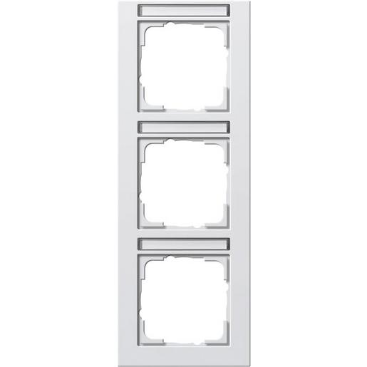 110329 Abdeckrahmen 3f senkr. BSF Gira E2 Reinw