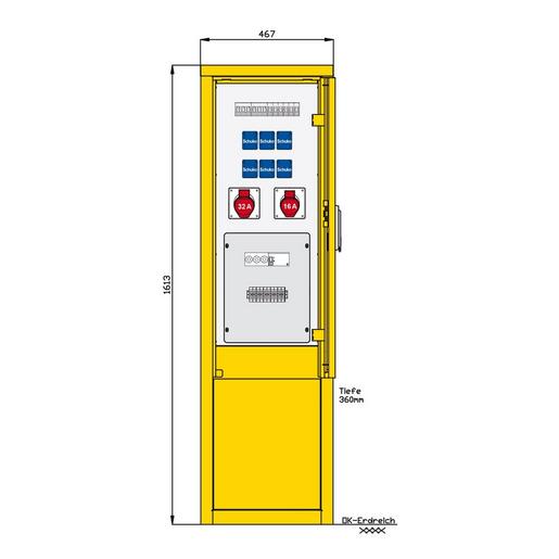 83215000 Industrie- und Marktplatzverteiler mit e