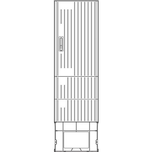 10037638 SCHR A340 DS KT MO Polyestersäule Freist