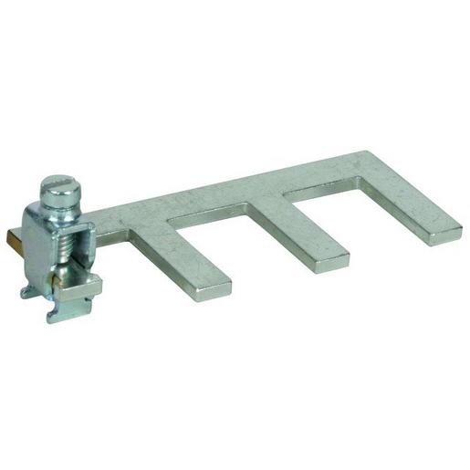 EB 1 3 1.5 Erdungsbügel einphasig 3-polig 1,5 TE