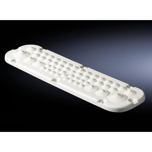 SZ 2562.500 Kunststoff-Flanschplatten, mit Membranen