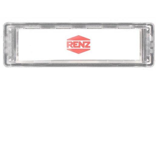 97-9-82016 Namensschild 92 mit Einlage 75X22