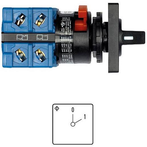 CH10.A200.FT2 Ausschalter, 0-1, 1-polig, 20 A, Frontei