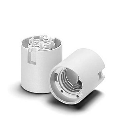 108936 Fassung, E27, PET GF, weiß