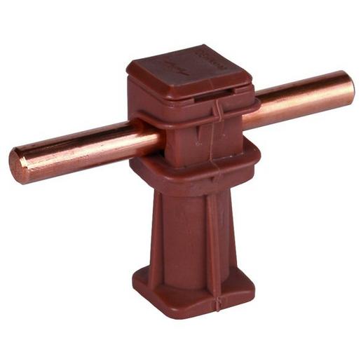 LH DS 8 H36 IGM6 BR Leitungshalter DEHNsnap Kunststoff braun