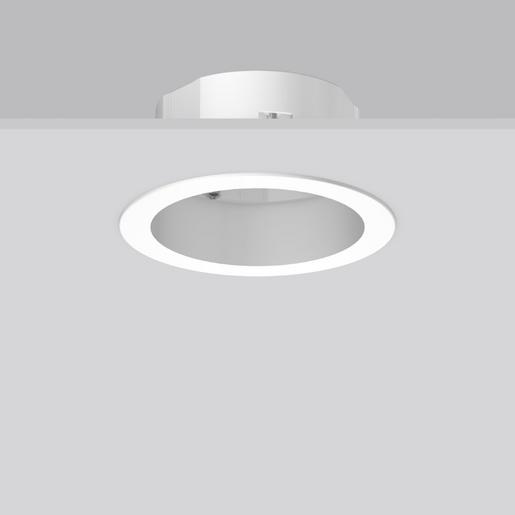 70360.002 Einbaugehäuse D 130 H 60 Sichtfarbe: wei