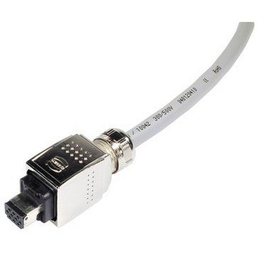 09352610401 Han PP Signal 10-pole plug set, metal