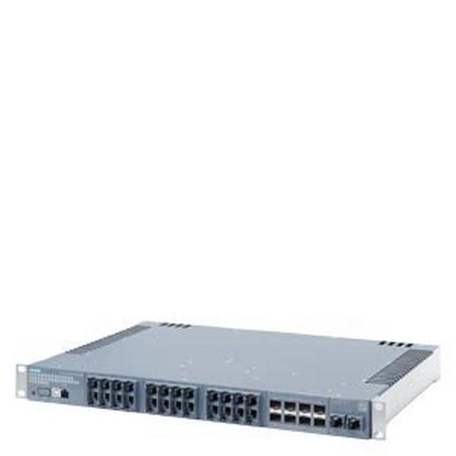 6GK5334-2TS01-4AR3 Managed Layer 2 Switch, 2x230V AC, 24 x