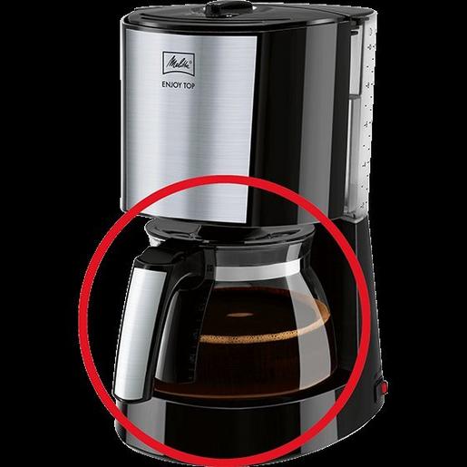 1017-04 Melitta® Glaskanne Enjoy Top Glas schwa