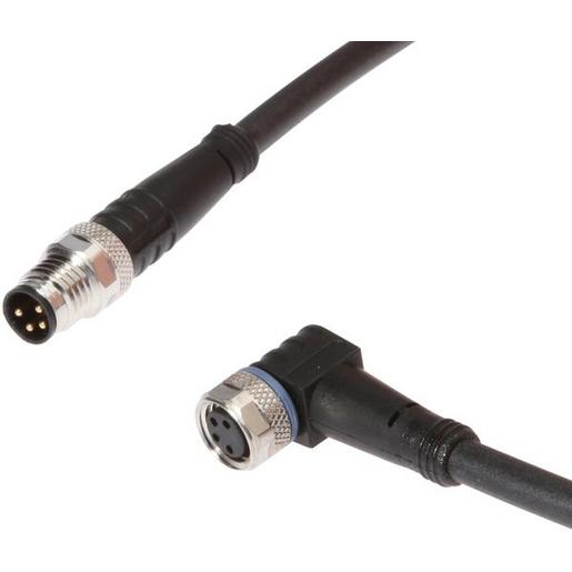 VK030F71 Verbindungsleitung, 0,3m, M8 Dose 4polig