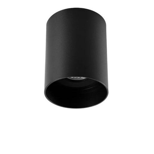 45101180 Decken-Anbaumodul rund, strukturschwarz,