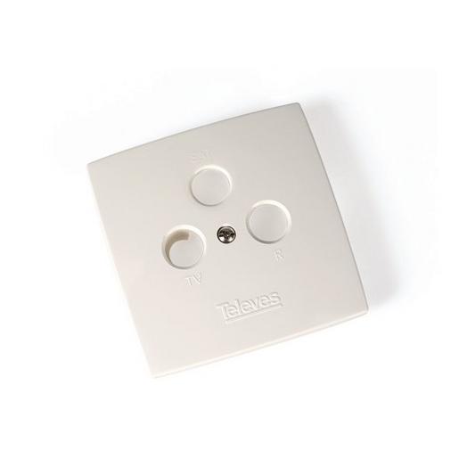 AD3T Abdeckplatte für 3-fach Antennendose rei