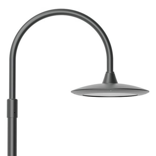 9.206.9128.05058S Mastaufsatzleuchte CARA VI/2 DA LED, 1 D