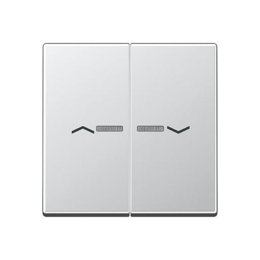 A 595 KO5P AL Wippe 2fach mit Lichtleiter, mit Pfeilsy