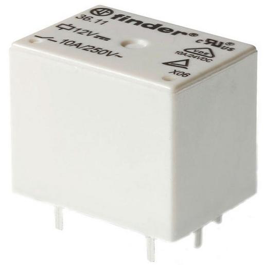 36.11.9.006.4011 Relais mit Printanschlüssen, waschdichte