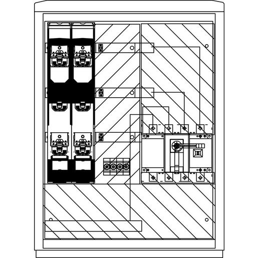 WS814.N5.T2S31 WS A850-1 N5 400A 2WS Leistungsteil TEN