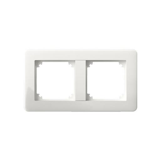 WDE002302 Rahmen 2-fach Typ:Primo fuer Exxact weis