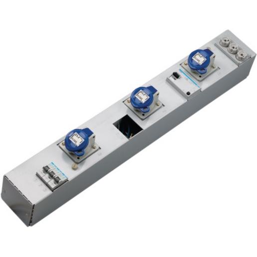 ZAH016L SteckdLeiste,KVS,3xCEE16A,3xZählerplatz