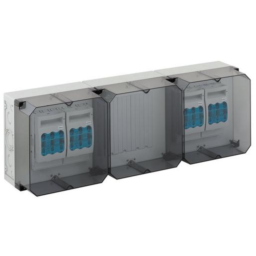 AKi-ST 64 Reiterlasttrennergehäuse, transparent, S