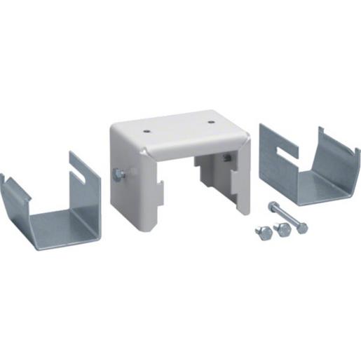 DABA50080109016 Halter Set Stahl DABA 50x80mm vweiß