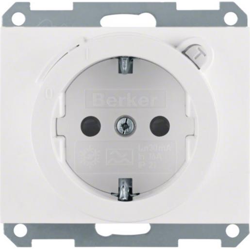 47087009 Steckdose SCHUKO m FI erh BS K.1 pw