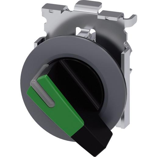 3SU1062-2EF40-0AA0 Knebelschalter, beleuchtbar, 30mm, rund,