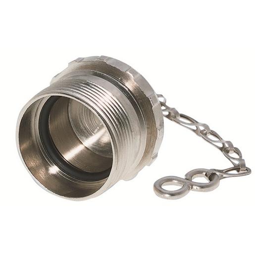 SAI-M23-SK-M-FS Schutzkappe, M 23, Messing, vernickelt