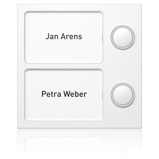 1875270 Portier Tastenmodul 2 WE, weiß