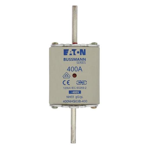 NH-SICHERUNG 400 A 400 V GG/GL GRÖSSE 03 Sicherungseinsatz, Niederspannung, 400