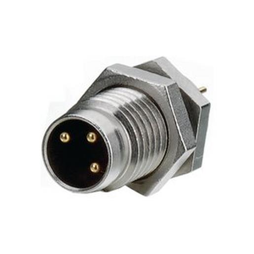 09 3403 81 03 Rundsteckverbinder, M8, Stecker, Gerade,