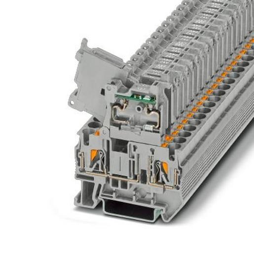 PT 4-HESILED 24 (5X20) GY/GY Sicherungsreihenklemme