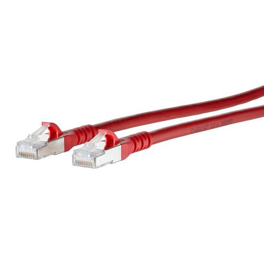 1308450366-E Patchkabel Cat.6A AWG 26 0,3 m rot