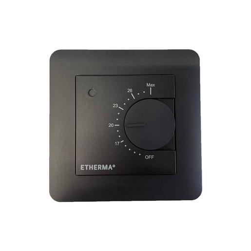 ET-RS-eBASIC-B Rahmenset für Thermostat eBASIC, schwarz
